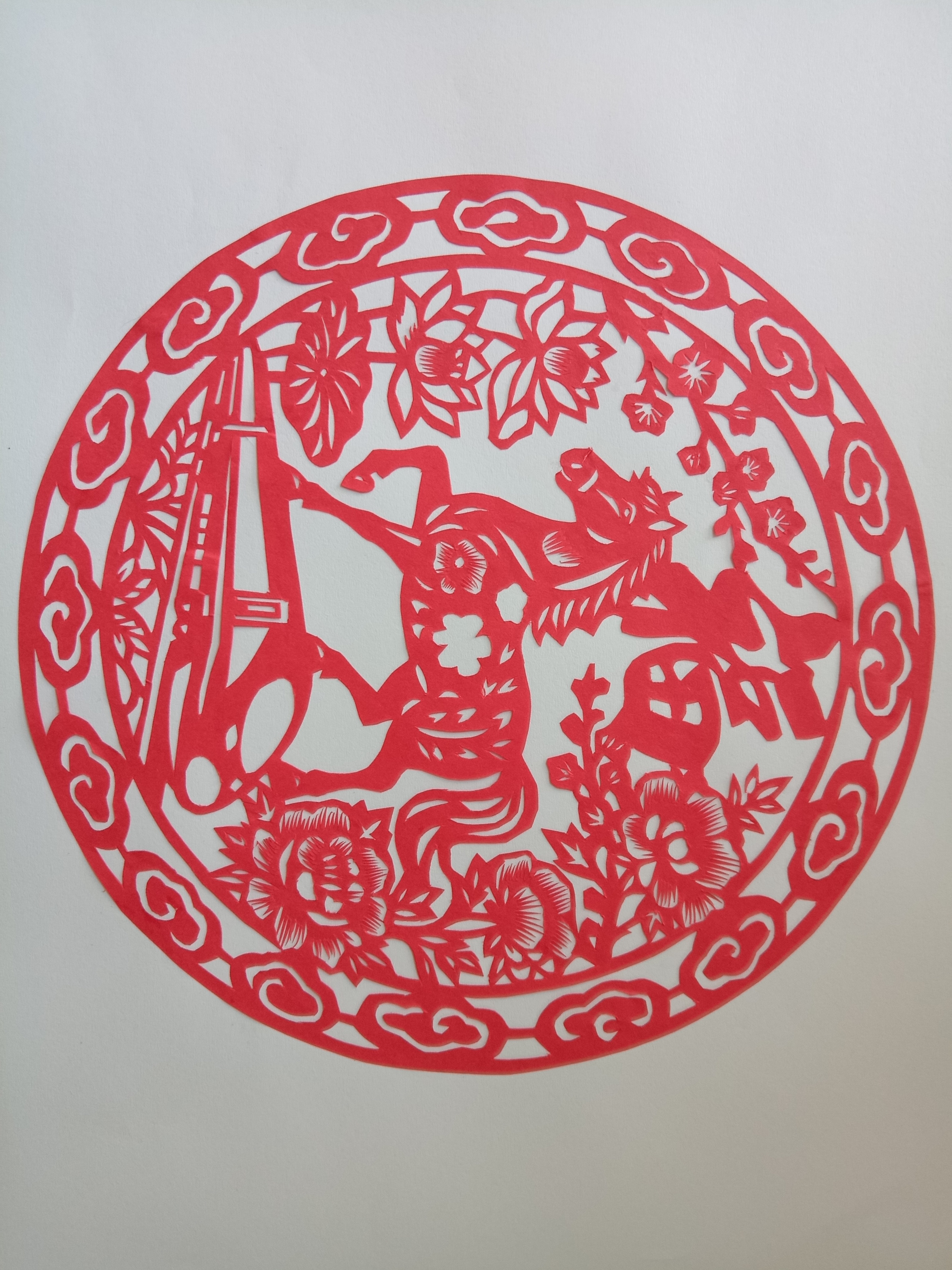 剪紙里的新春祝福